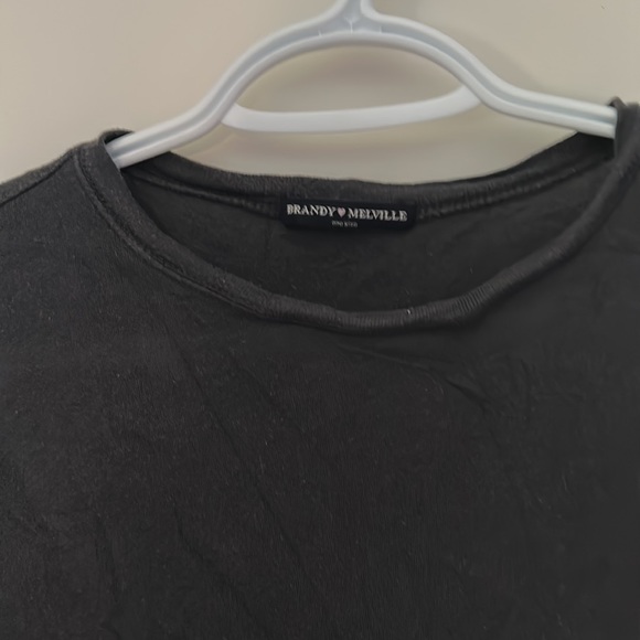 Grey brandy Melville top - Picture 2 of 2